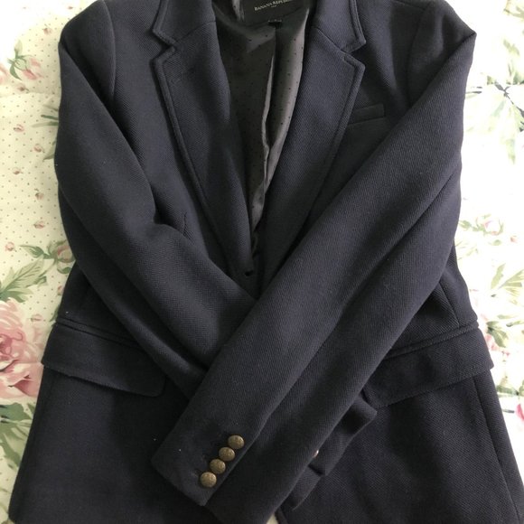 Navy Blue Academy Blazer from Banana Republic Factory - Picture 3 of 7